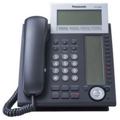 Panasonic KX-NT366 IP Phone Black Telepon Kantor