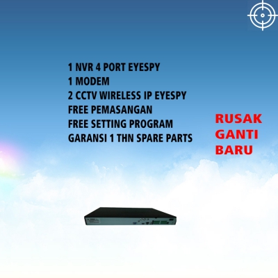Paket Cctv Wireless IP