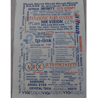 Paket CCTV 2025 Free Jasa Pemasangan dan Garansi